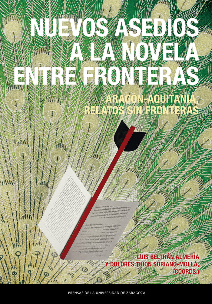 NUEVOS ASEDIOS A LA NOVELA ENTRE FRONTERAS | portada del libro