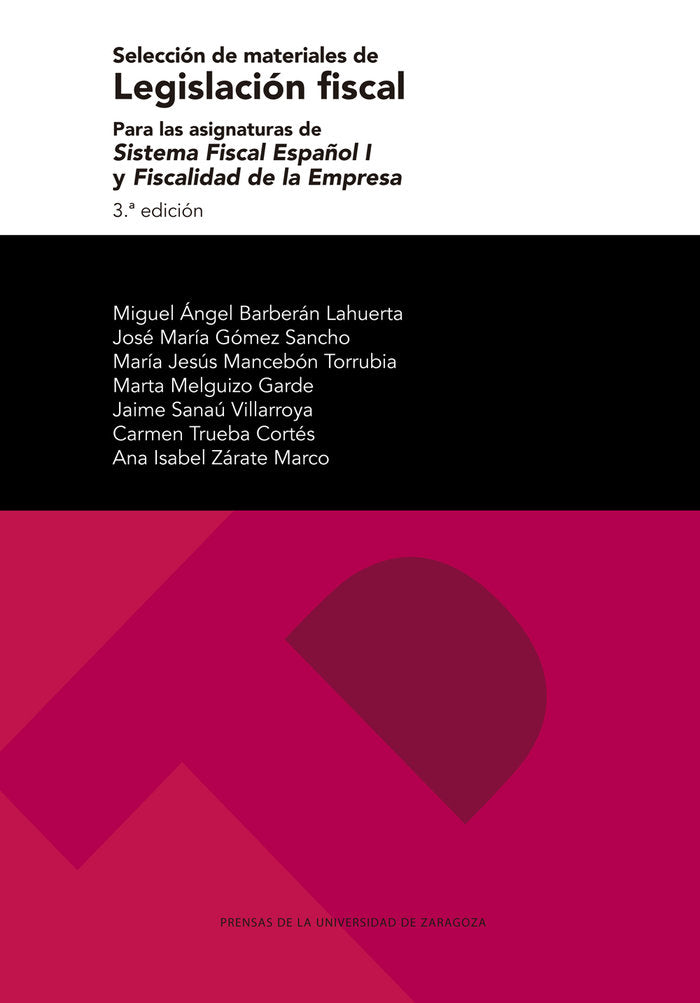 Ejercicios y cuestiones de fiscalidad, de BARBERAN LAHUERTA | portada del libro