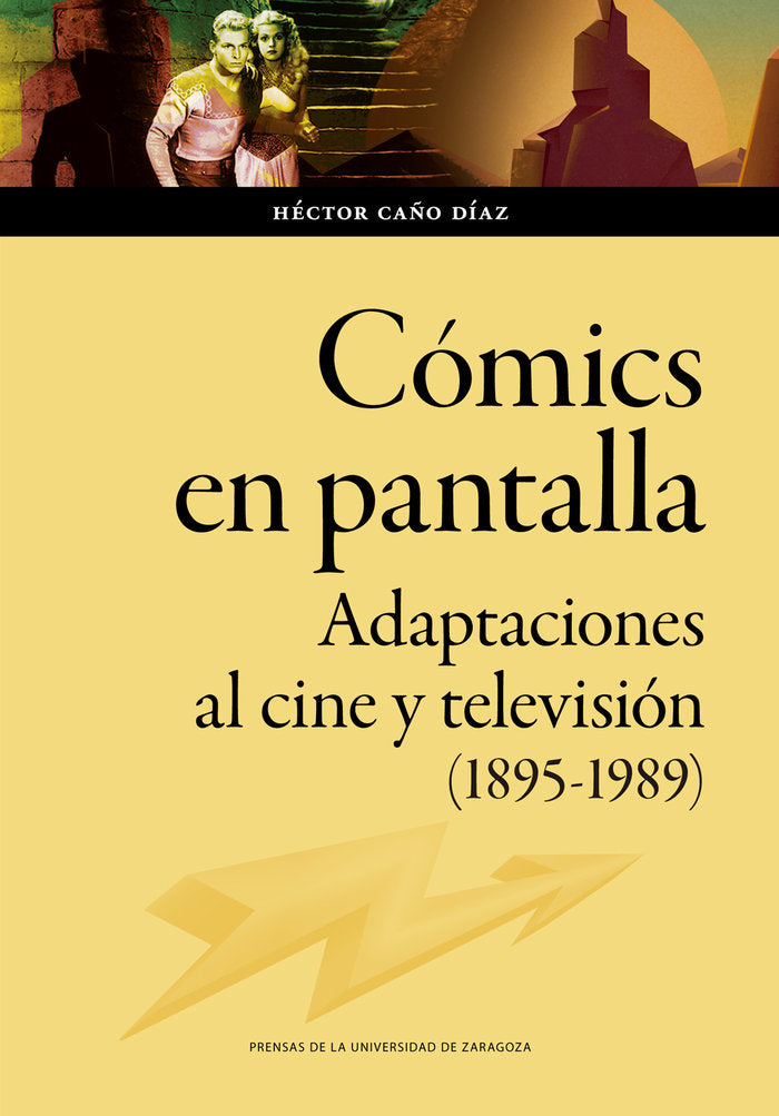 COMICS EN PANTALLA, de CAÑO DIAZ, HECTOR | portada del libro
