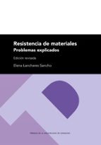 Resistencia de materiales, de ELENA LANCHARES SANCHO | portada del libro