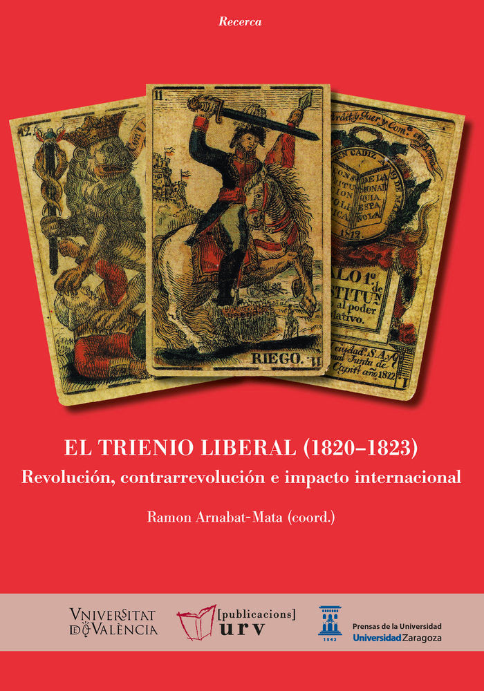EL TRIENIO LIBERAL 1820 1823, de ARNABAT MATA | portada del libro
