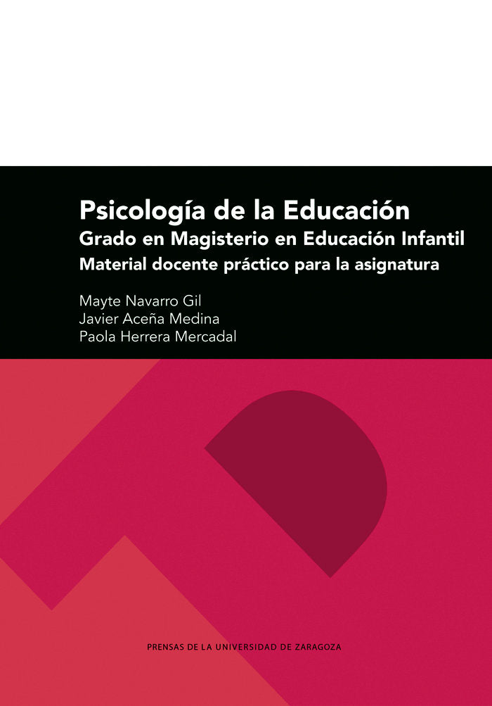 PSICOLOGIA DE LA EDUCACION GRADO EN MAGISTERIO EN EDUCACION, de NAVARRO GIL, MAYTE | portada del libro
