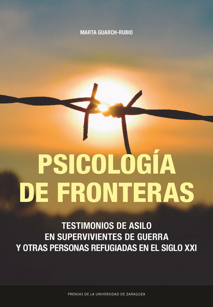 PSICOLOGIA DE FRONTERAS, de GUARCH-RUBIO, MARTA | portada del libro