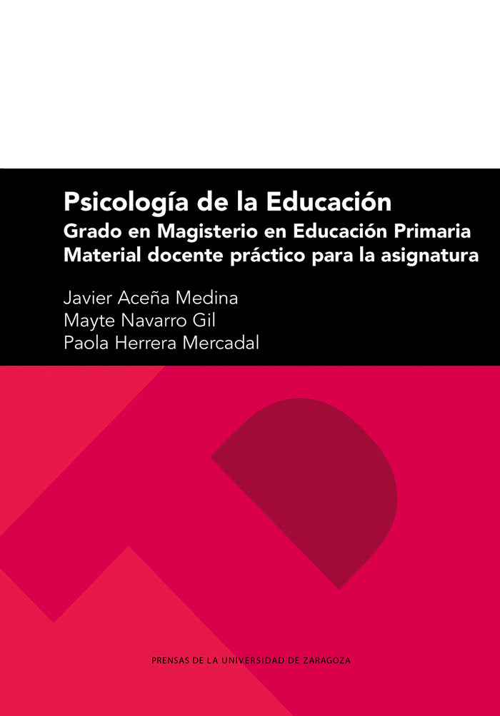 PSICOLOGIA DE LA EDUCACION GRADO EN MAGISTERIO EN EDUCACION, de ACEÑA MEDINA, JAVIER | portada del libro