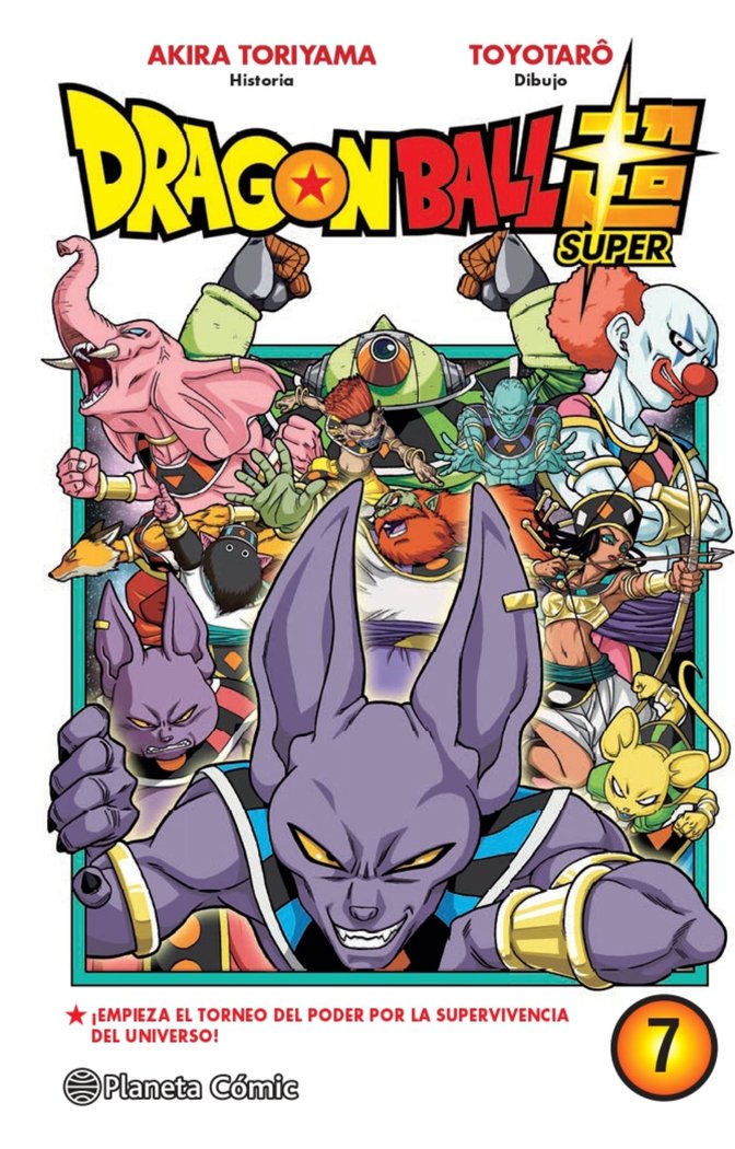 Dragon Ball Super nº 07, de Toriyama, Akira | portada del libro