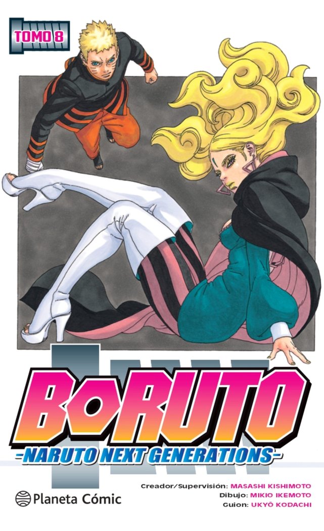 Boruto nº 08, de Kishimoto, Masashi | portada del libro