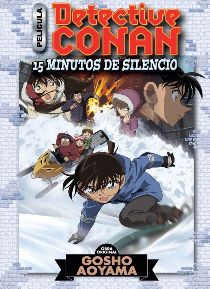 Detective Conan Anime Comic nº 02 Quince minutos de silencio, de Aoyama, Gosho | portada del libro