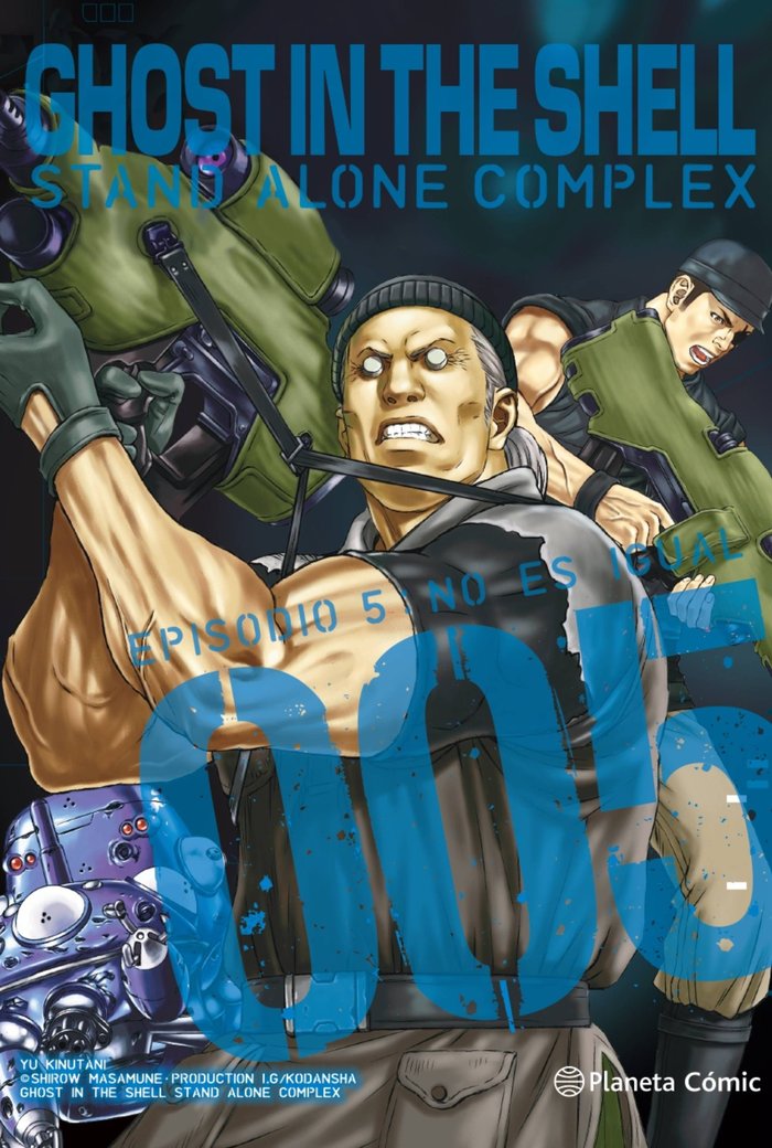 Ghost in the Shell Stand Alone Complex nº 05/05, de Masamune, Shirow | portada del libro
