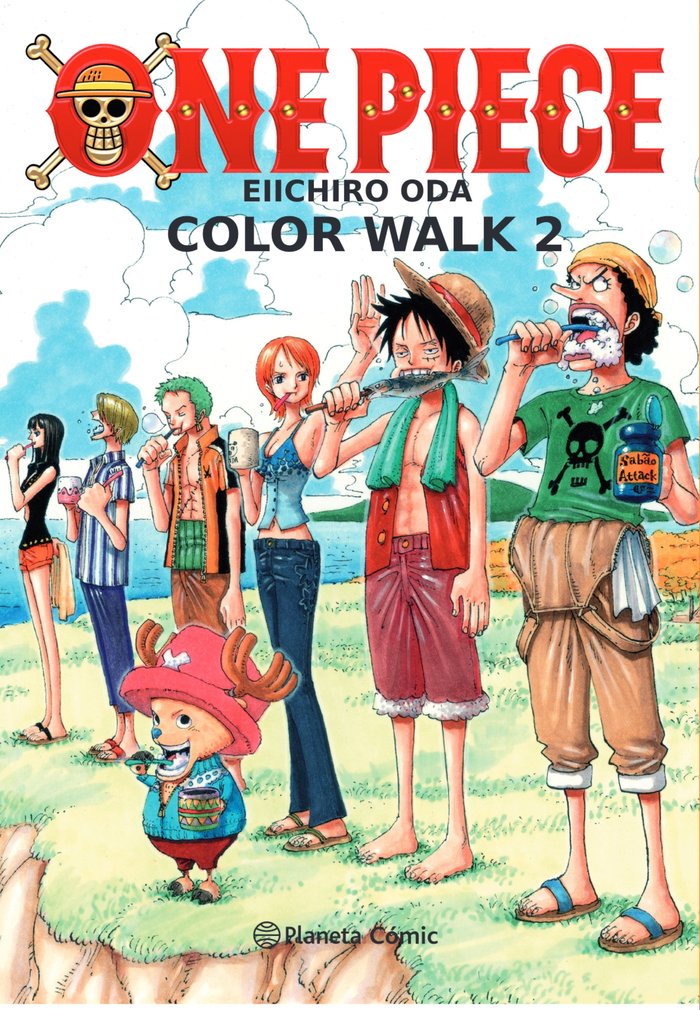 ONE PIECE COLOR WALK Nº 02, de ODA, EIICHIRO | portada del libro