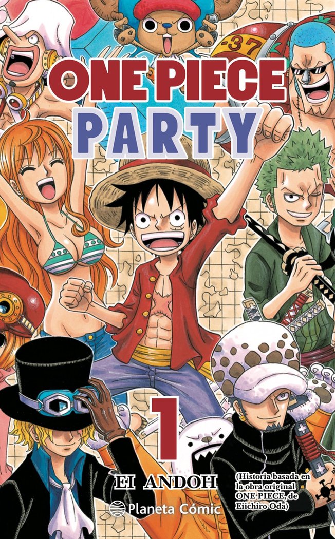 ONE PIECE PARTY Nº 01, de ODA, EIICHIRO | portada del libro
