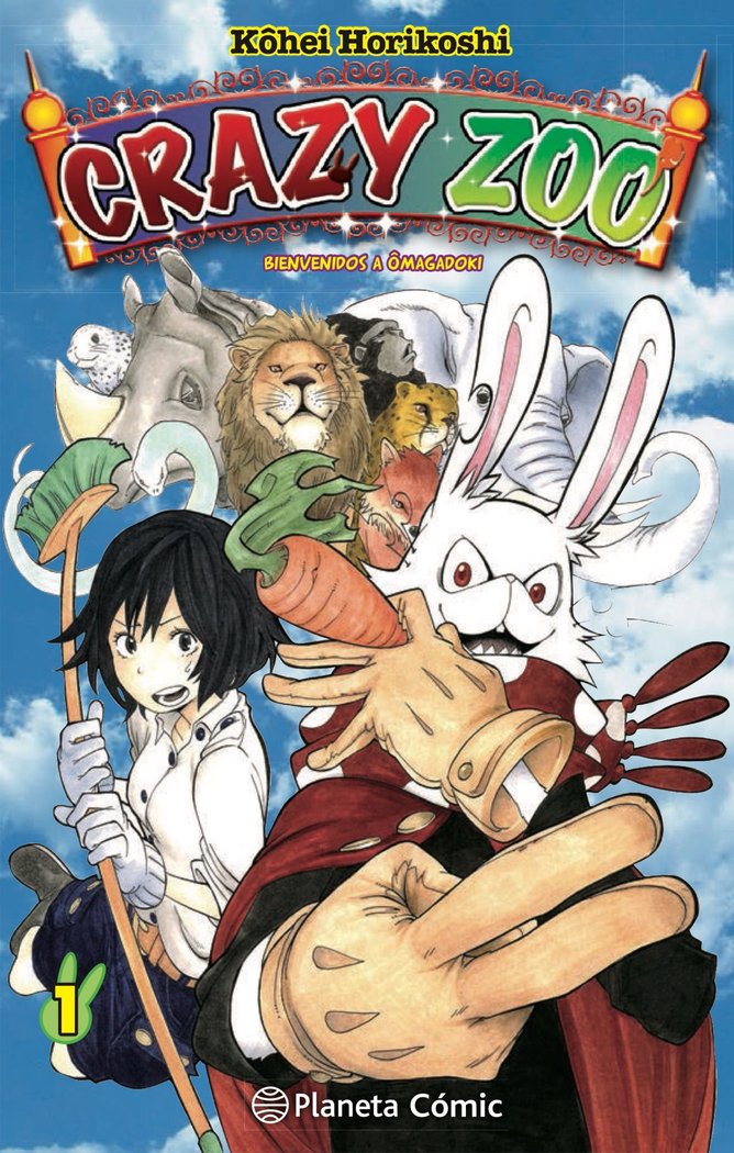 CRAZY ZOO Nº 01/05, de HORIKOSHI, KOHEI | portada del libro