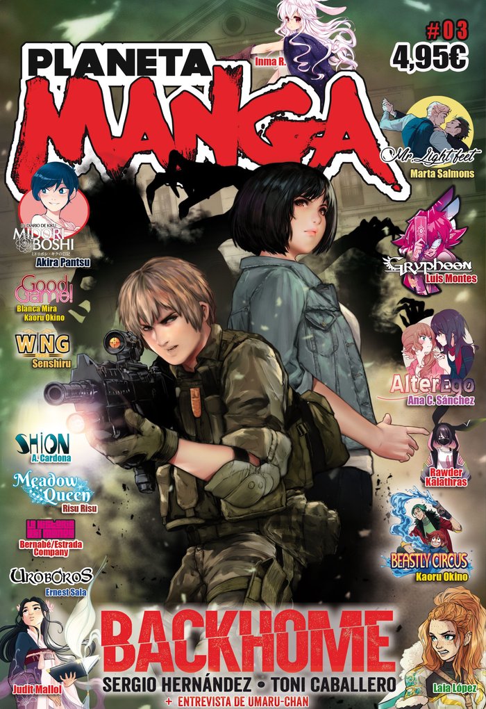 Planeta Manga nº 03, de AA. VV. | portada del libro