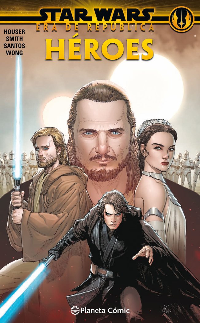 Star Wars Era de la República: Héroes, de AA. VV. | portada del libro