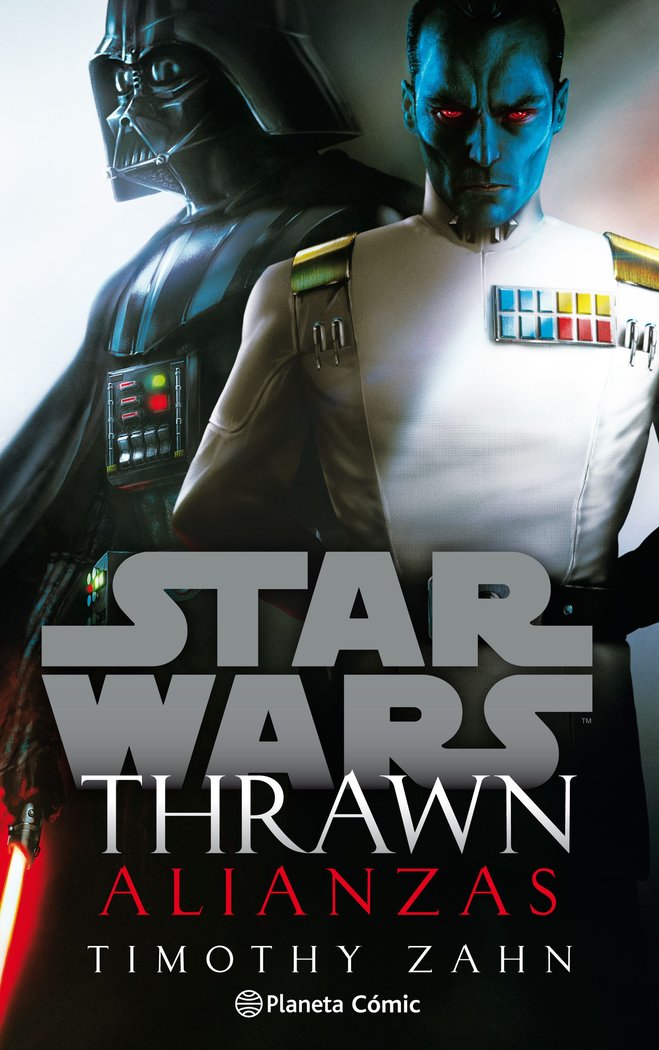 Star Wars Thrawn Alianzas (novela), de Zahn | portada del libro