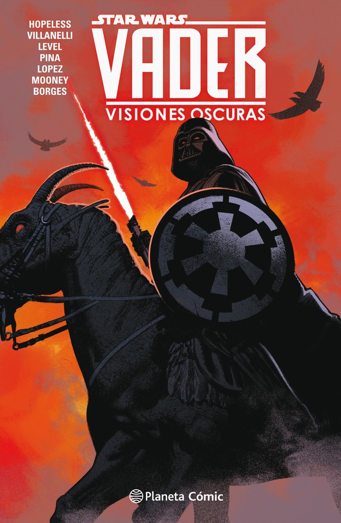 Star Wars Vader: Visiones Oscuras, de AA. VV. | portada del libro