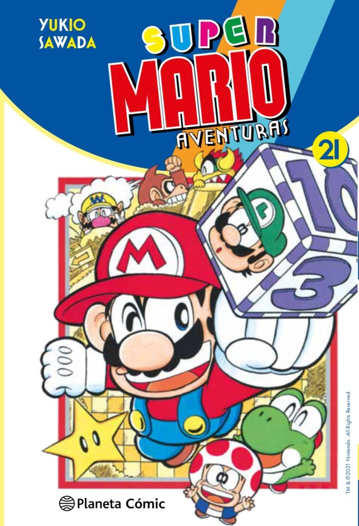 Super Mario nº 21, de Sawada, Yukio | portada del libro