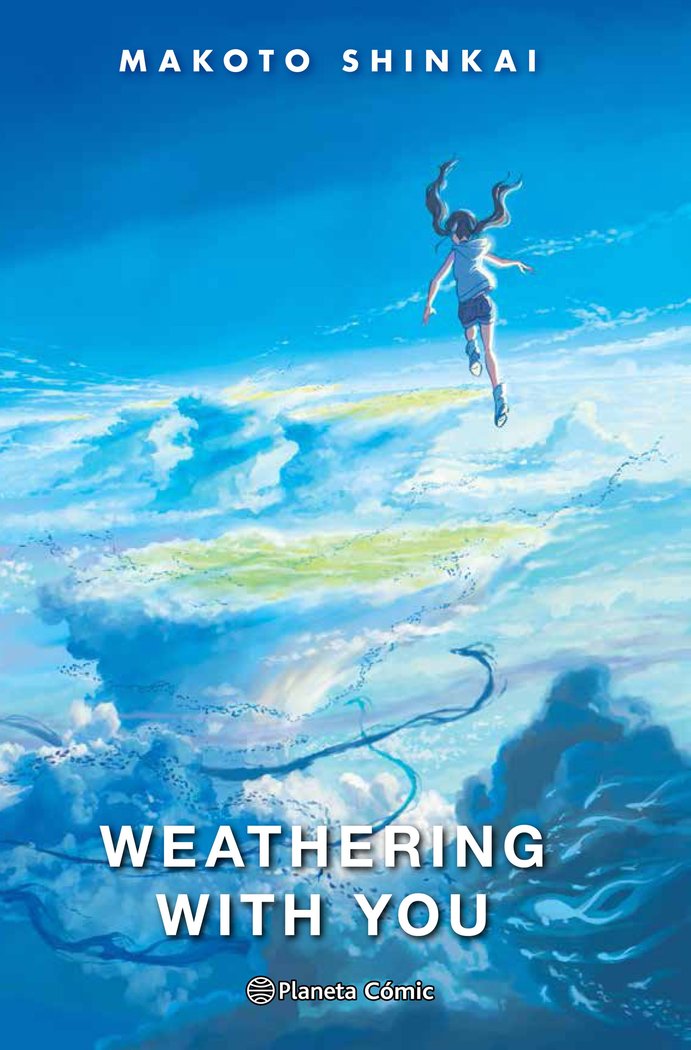 Weathering With You (novela), de Shinkai, Makoto | portada del libro
