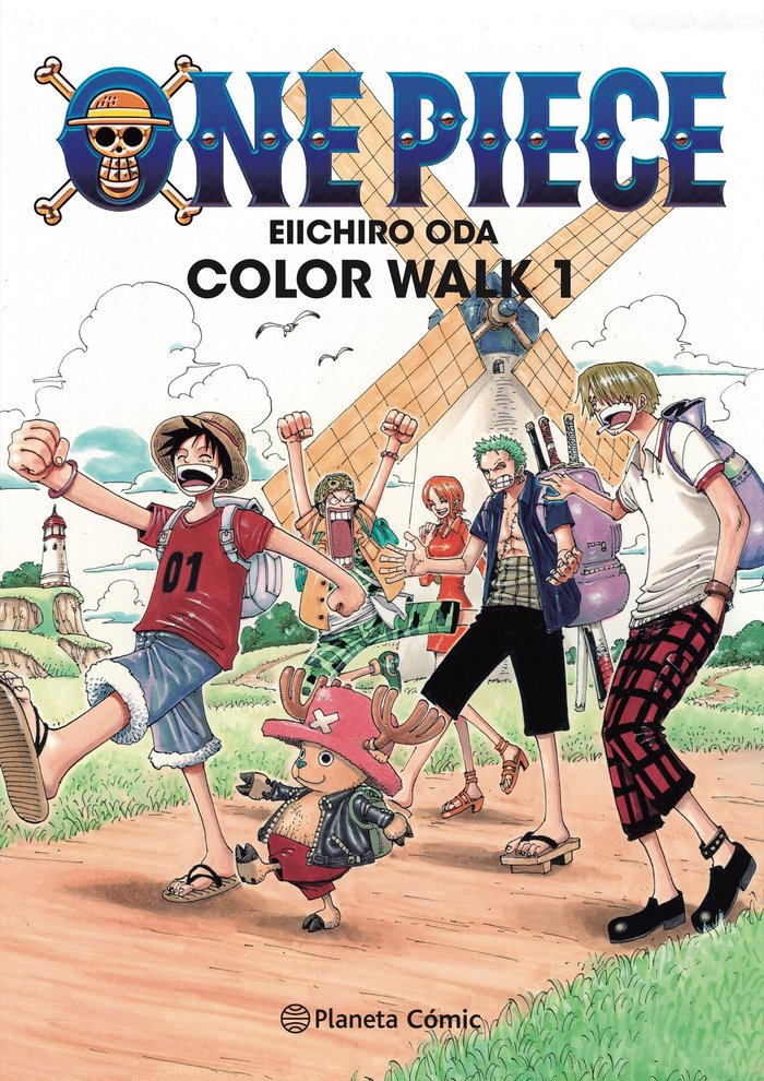 ONE PIECE COLOR WALK Nº 01, de ODA, EIICHIRO | portada del libro
