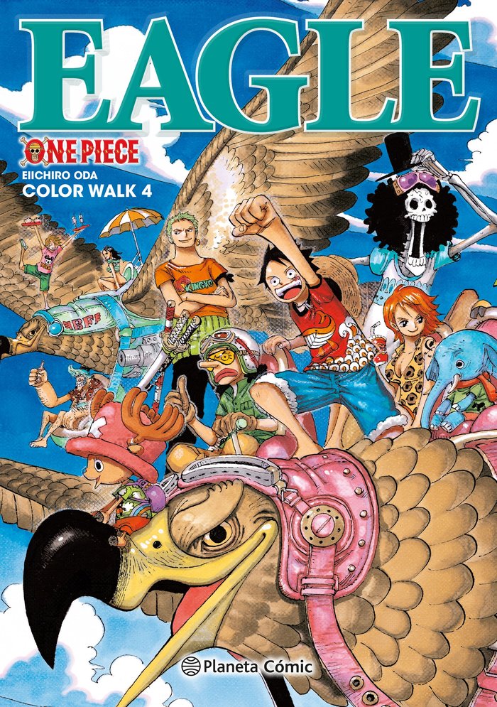 ONE PIECE COLOR WALK Nº 04, de ODA, EIICHIRO | portada del libro