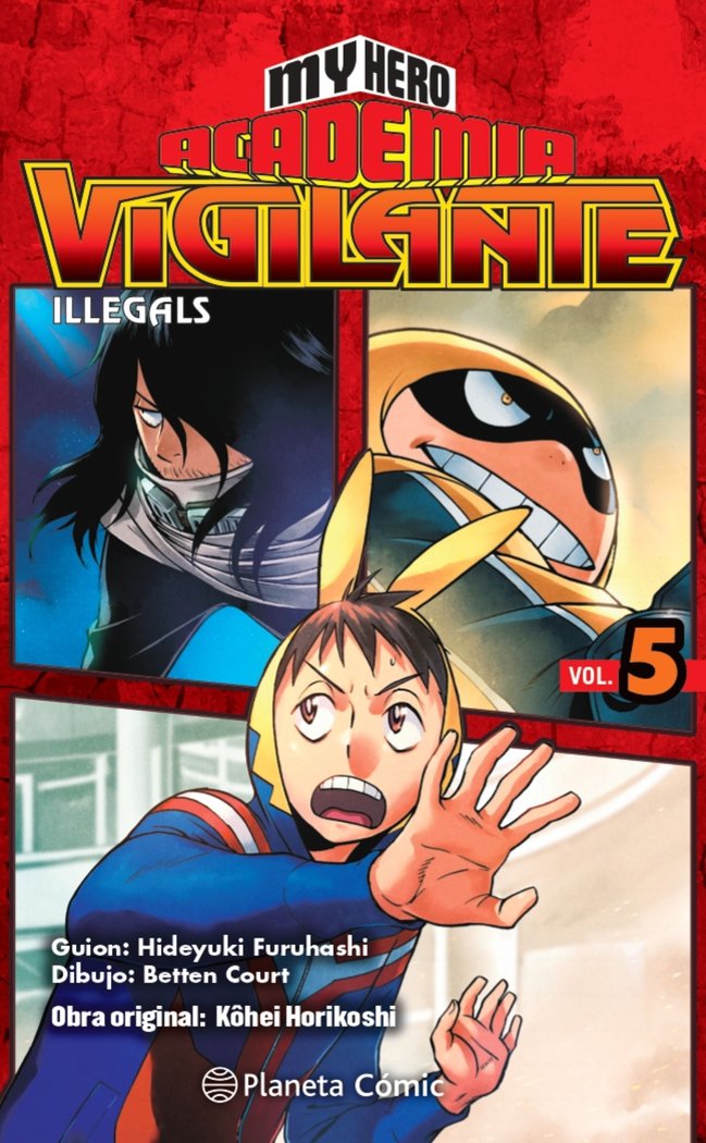My Hero Academia Vigilante Illegals nº 05, de Horikoshi, Kohei | portada del libro