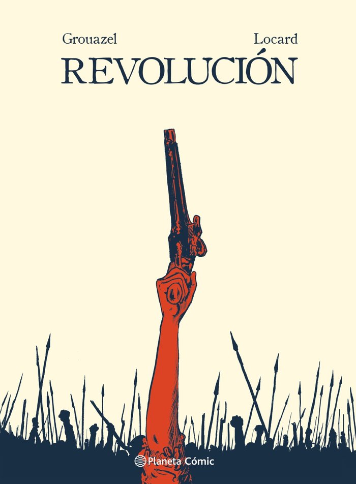 Revolución (novela gráfica), de Grouazel y Younn Locard, Florent | portada del libro