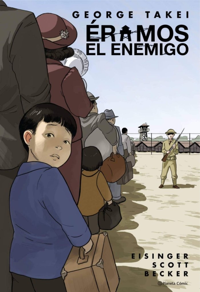 Éramos el enemigo (novela gráfica), de Takei, George | portada del libro