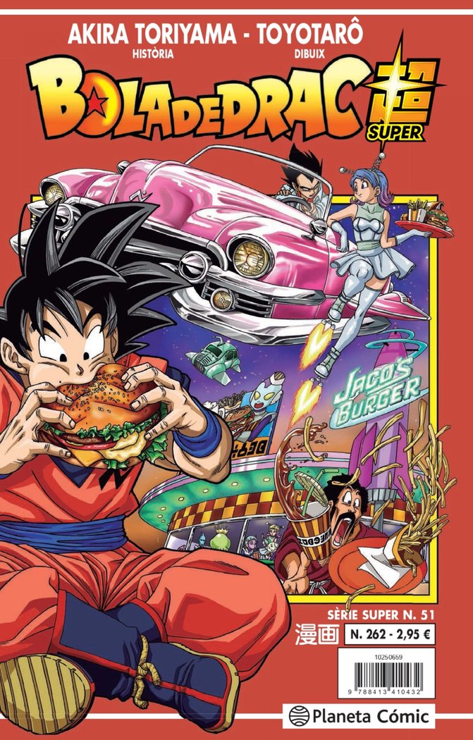 BOLA DE DRAC SERIE VERMELLA Nº 262, de TORIYAMA, AKIRA | portada del libro