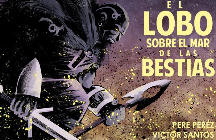 EL LOBO SOBRE EL MAR DE BESTIAS (NOVELA GRAFICA), de SANTOS, VICTOR | portada del libro