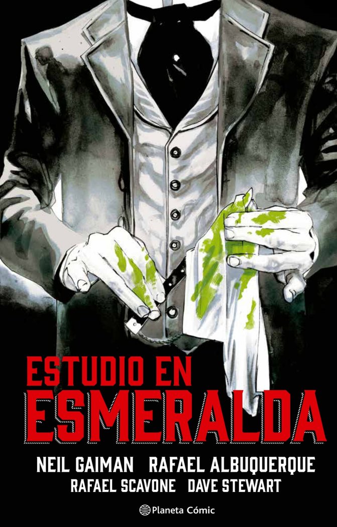 ESTUDIO EN ESMERALDA, de GAIMAN, NEIL | portada del libro