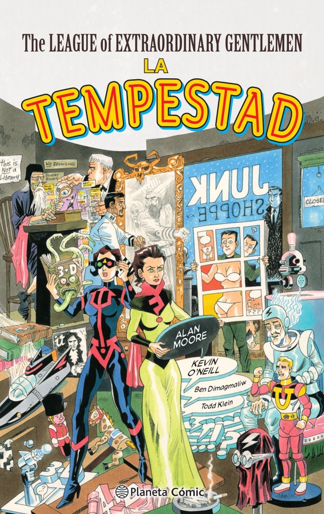 The League of Extraordinary Gentlemen: La Tempestad, de Moore, Alan | portada del libro
