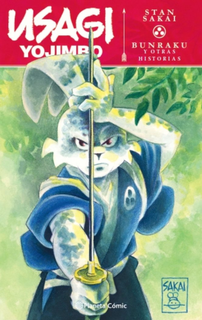 USAGI YOJIMBO IDW Nº 01: BUNRAKU Y OTRAS HISTORIAS, de SAKAI | portada del libro