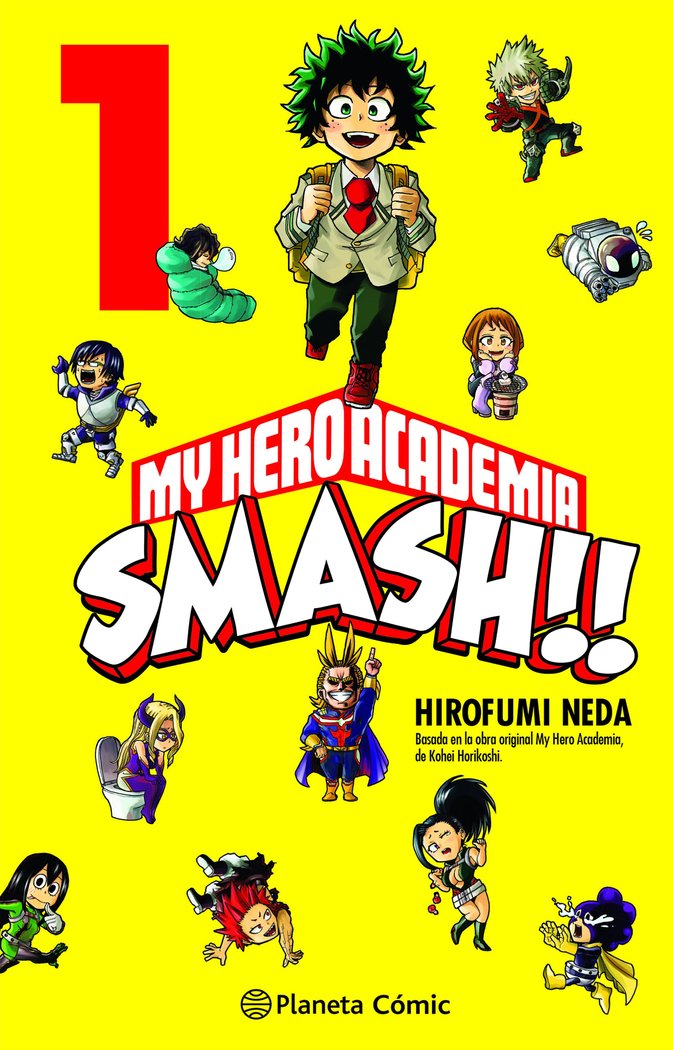 MY HERO ACADEMIA SMASH Nº 01/05, de HORIKOSHI, KOHEI | portada del libro