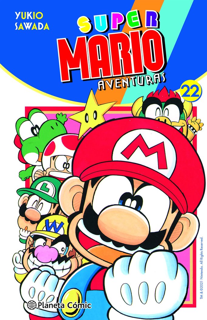 SUPER MARIO 22, de YUKIO SAWADA | portada del libro