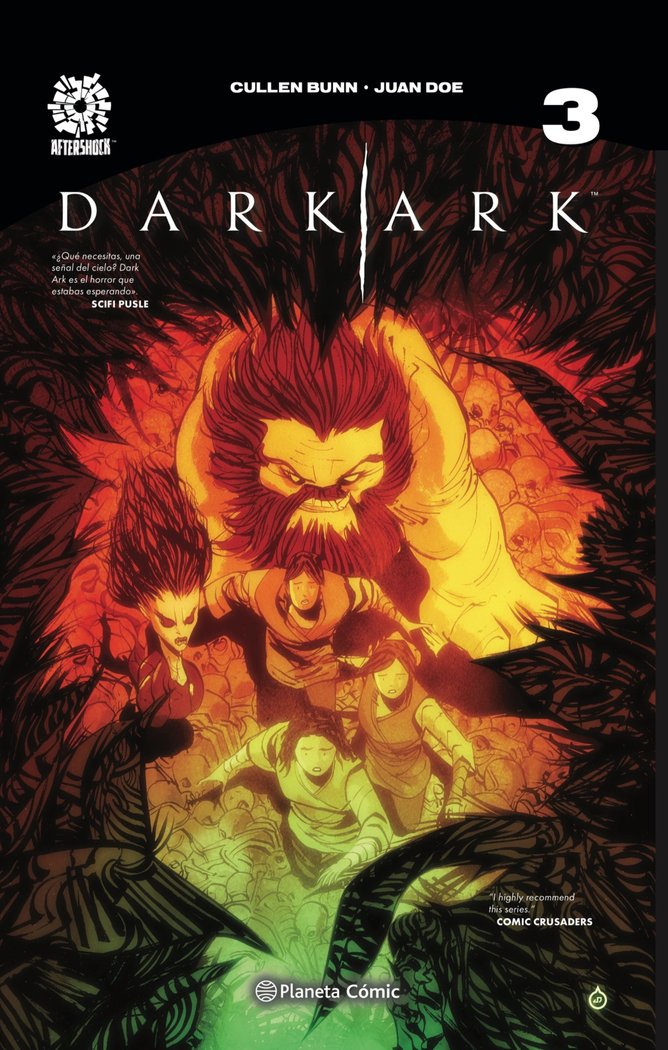 DARK ARK Nº 03, de CULLEN BUNN, JUAN DOE | portada del libro