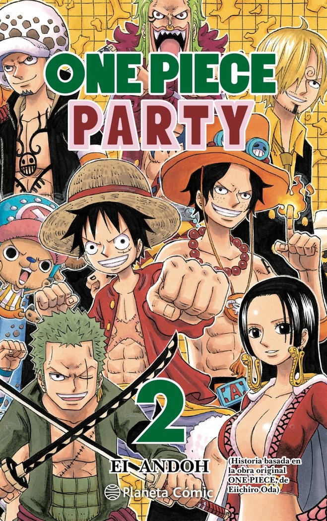 ONE PIECE PARTY 02, de EIICHIRO ODA | portada del libro
