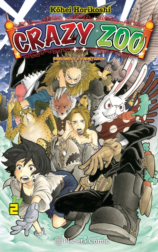 CRAZY ZOO Nº 02/05, de KOHEI HORIKOSHI | portada del libro