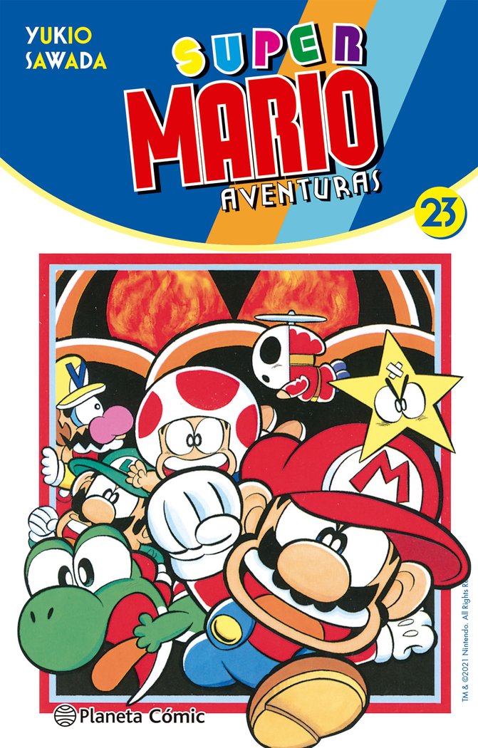 SUPER MARIO Nº 23, de YUKIO SAWADA | portada del libro