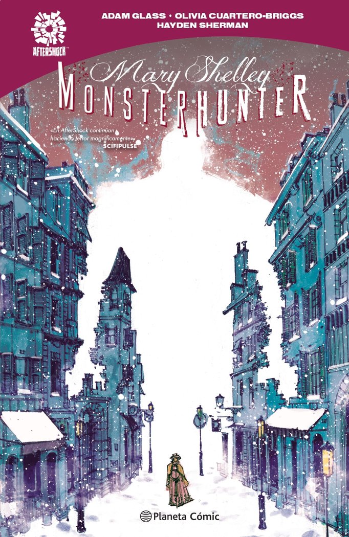 MARY SHELLEY: MONSTER HUNTER, de GLASS, ADAM | portada del libro
