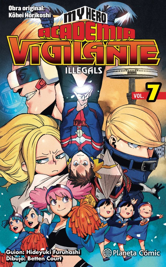 My Hero Academia Vigilante Illegals nº 07/15, de HORIKOSHI | portada del libro