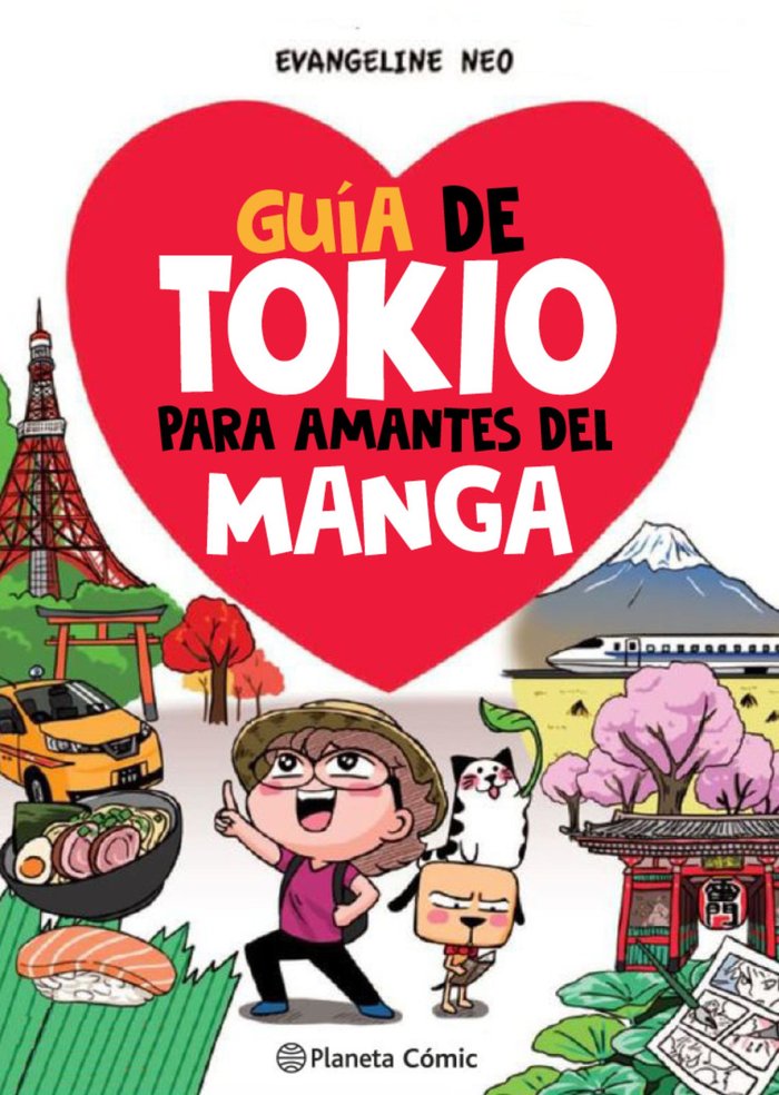 GUIA DE TOKIO PARA AMANTES DEL MANGA, de EVANGELINE NEO | portada del libro