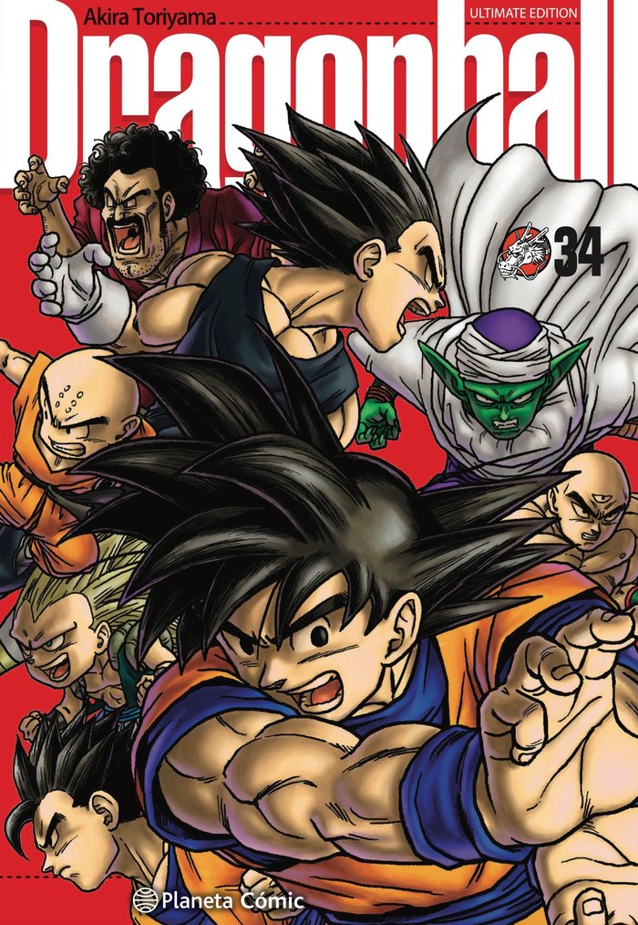 DRAGON BALL ULTIMATE 34/34, de AKIRA TORIYAMA | portada del libro