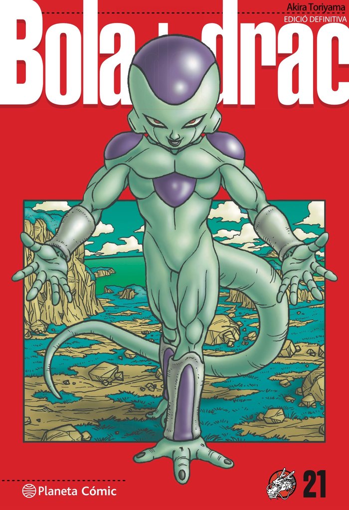 BOLA DE DRAC DEFINITIVA 21, de AKIRA TORIYAMA | portada del libro