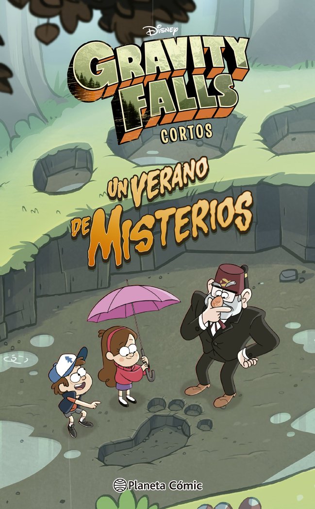 GRAVITY FALLS. UN VERANO DE MISTERIOS, de DISNEY | portada del libro
