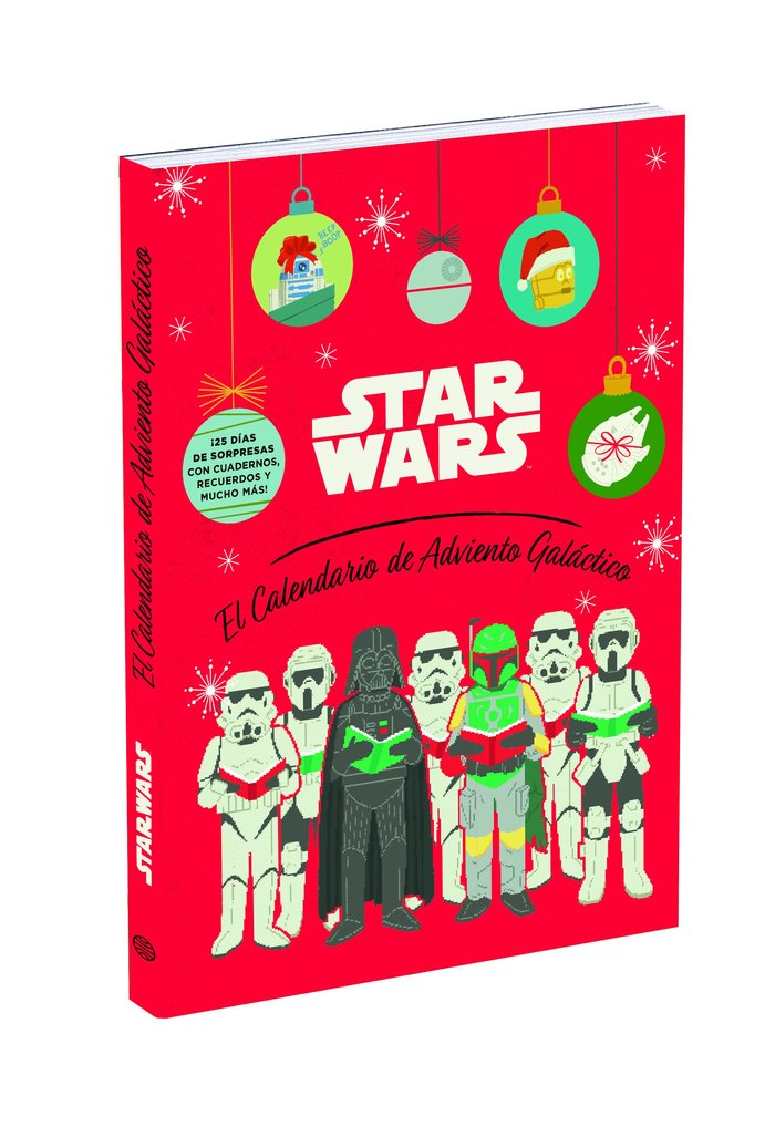STAR WARS CALENDARIO DE ADVIENTO, de AA. VV. | portada del libro