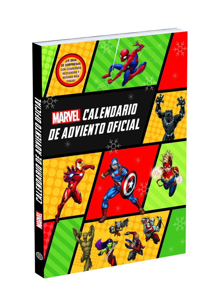 MARVEL CALENDARIO DE ADVIENTO, de AA. VV. | portada del libro