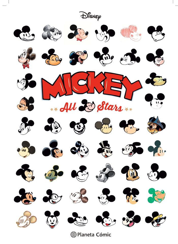 MICKEY ALL STAR, de AA. VV. | portada del libro