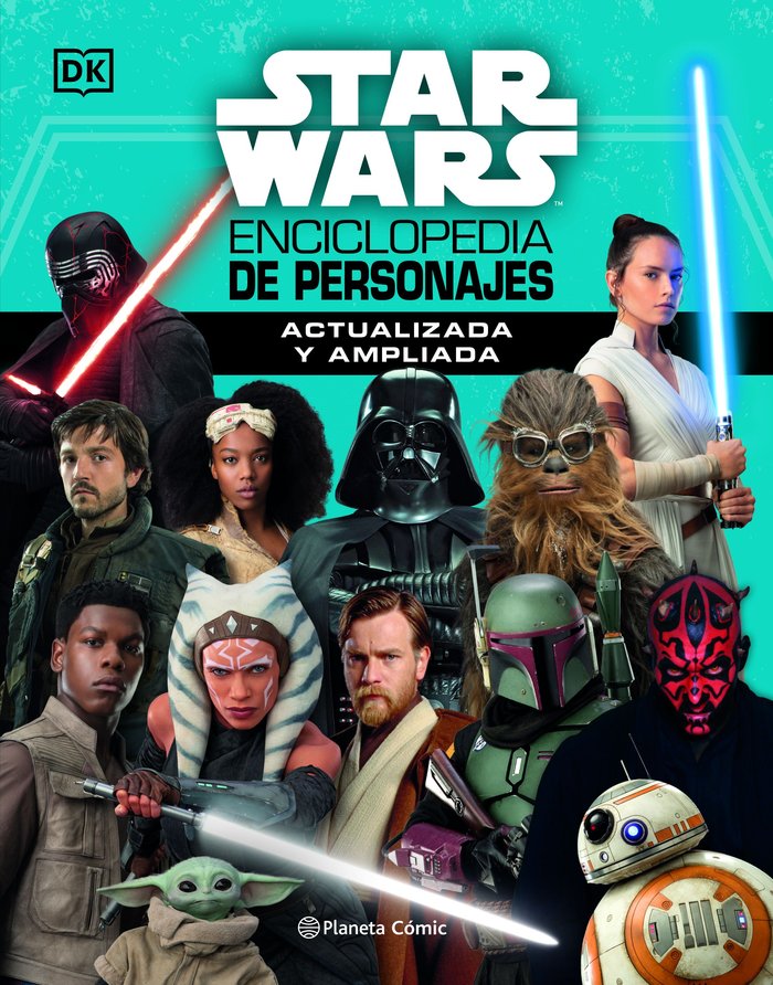 STAR WARS NUEVA ENCICLOPEDIA DE PERSONAJES ACTUALIZADA, de AA. VV. | portada del libro