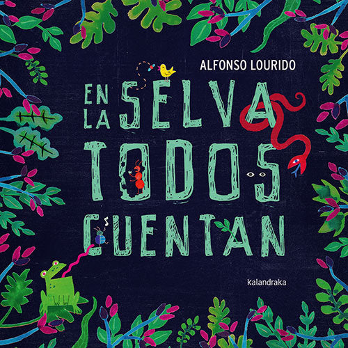 EN LA SELVA TODOS CUENTAN, de LOURIDO, ALFONSO | portada del libro