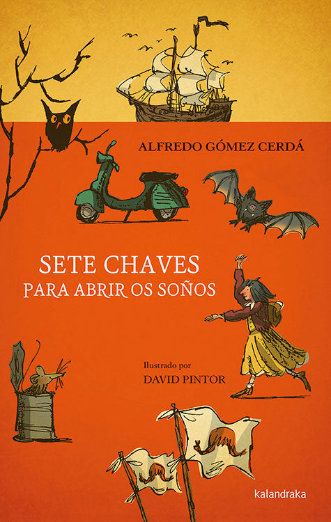 Sete chaves para abrir os soños, de Gómez Cerdá, Alfredo | portada del libro