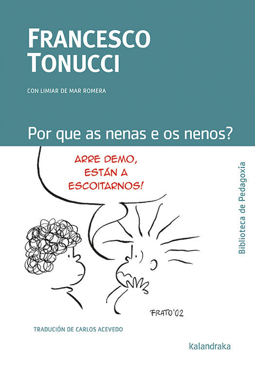 Por que as nenas e os nenos?, de Tonucci, Francesco | portada del libro